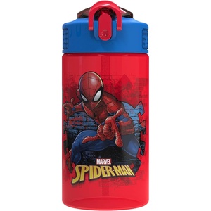 image:imageZak Designs Mattel Hot Wheels Sage 16oz LeakProof Straw Kids Water BottleSpiderman