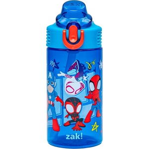 image:imageZak Designs Mattel Hot Wheels Sage 16oz LeakProof Straw Kids Water BottleSpidey