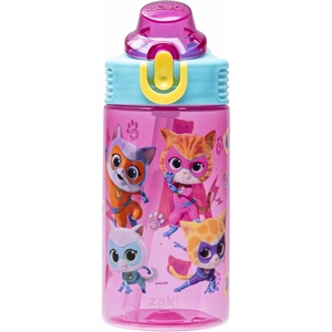 image:imageZak Designs Mattel Hot Wheels Sage 16oz LeakProof Straw Kids Water BottleSuperKitties Ginny  Sparks  Buddy  Bitsy