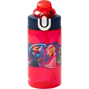 image:imageZak Designs Mattel Hot Wheels Sage 16oz LeakProof Straw Kids Water BottleThe Super Mario