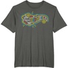 image:imageHot Wheels  Go Fast Cloud Logo TShirtAsphalt Grey