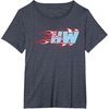 image:imageHot Wheels  HW Flames TShirtHeather Blue