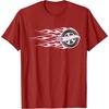 image:imageHot Wheels  Pink Flaming Tire TShirtCranberry Red