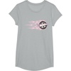 image:imageHot Wheels  Pink Flaming Tire TShirtHeather Grey