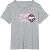 image:imageHot Wheels  Pink Flaming Tire TShirtHeather Grey