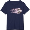 image:imageHot Wheels  Pink Flaming Tire TShirtNavy Blue