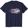image:imageHot Wheels  Pink Flaming Tire TShirtNavy Blue