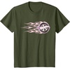 image:imageHot Wheels  Pink Flaming Tire TShirtOlive Green