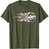 image:imageHot Wheels  Pink Flaming Tire TShirtOlive Green