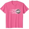 image:imageHot Wheels  Pink Flaming Tire TShirtPink Heather