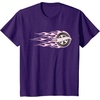 image:imageHot Wheels  Pink Flaming Tire TShirtPurple