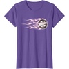 image:imageHot Wheels  Pink Flaming Tire TShirtPurple Heather