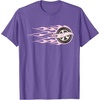 image:imageHot Wheels  Pink Flaming Tire TShirtPurple Heather