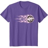 image:imageHot Wheels  Pink Flaming Tire TShirtPurple Heather