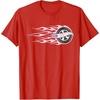image:imageHot Wheels  Pink Flaming Tire TShirtRed