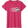 image:imageHot Wheels  Pink Flaming Tire TShirtRed Heather