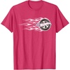 image:imageHot Wheels  Pink Flaming Tire TShirtRed Heather