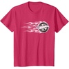image:imageHot Wheels  Pink Flaming Tire TShirtRed Heather