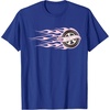 image:imageHot Wheels  Pink Flaming Tire TShirtRoyal Blue