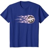 image:imageHot Wheels  Pink Flaming Tire TShirtRoyal Blue