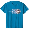 image:imageHot Wheels  Pink Flaming Tire TShirtSapphire Blue