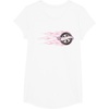 image:imageHot Wheels  Pink Flaming Tire TShirtWhite