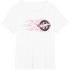 image:imageHot Wheels  Pink Flaming Tire TShirtWhite