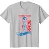 image:imageHot Wheels  Wanna Race TShirtSilver Grey