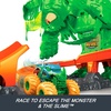 image:imageHot Wheels Monster Trucks Mutant Monster Takedown Playset amp Rhinomite