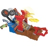 image:imageHot Wheels Monster Trucks Playset amp Toy Truck Arena Smashers 5Alarm Fire Crash Challenge 164 Scale Firetruck amp Crushable Car