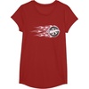 image:imageHot Wheels  Pink Flaming Tire TShirtCranberry Red