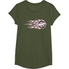 image:imageHot Wheels  Pink Flaming Tire TShirtOlive Green
