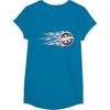 image:imageHot Wheels  Pink Flaming Tire TShirtSapphire Blue
