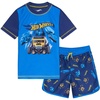 image:imageHot Wheels Boys 2Piece Swimwear Rash Guard and Swim Trunks Set Toddler to Big KidNavy