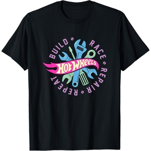 image:imageHot Wheels  Build Race Repair Repeat TShirtBlack