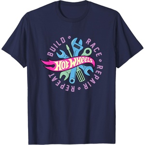 image:imageHot Wheels  Build Race Repair Repeat TShirtNavy Blue