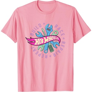 image:imageHot Wheels  Build Race Repair Repeat TShirtPink