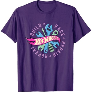 image:imageHot Wheels  Build Race Repair Repeat TShirtPurple