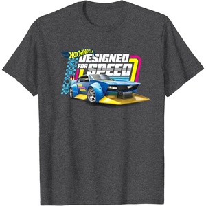 image:imageHot Wheels  Designed for Speed TShirtDark Heather Grey