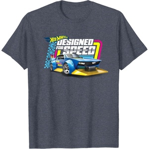 image:imageHot Wheels  Designed for Speed TShirtHeather Blue