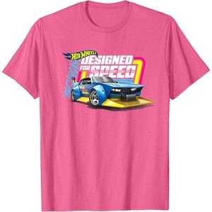 image:imageHot Wheels  Designed for Speed TShirtPink Heather