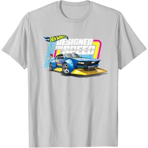 image:imageHot Wheels  Designed for Speed TShirtSilver Grey