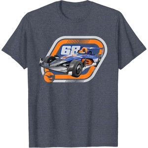 image:imageHot Wheels  Driven to Thrill 68 TShirtHeather Blue
