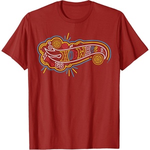 image:imageHot Wheels  Go Fast Cloud Logo TShirtCranberry Red