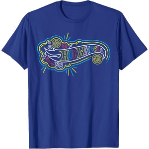 image:imageHot Wheels  Go Fast Cloud Logo TShirtRoyal Blue