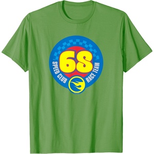 image:imageHot Wheels  Speed Club Race Team 68 TShirtGrass Green