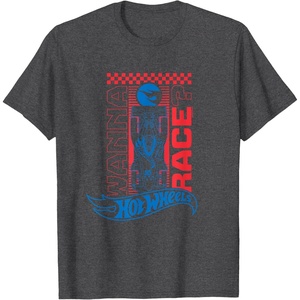 image:imageHot Wheels  Wanna Race TShirtDark Heather Grey