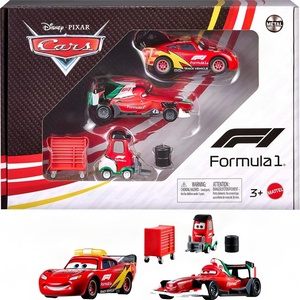 image:imageMattel Disney and Pixar Cars Formula 1 Multipack with 3 Toy Cars