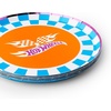 image:imageBonjour Fte Hot Wheels Blue Checker Small Plates Pack of 8 825