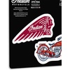 image:imageHot Wheels Badge Adhesive Vinyl DecalMaroon